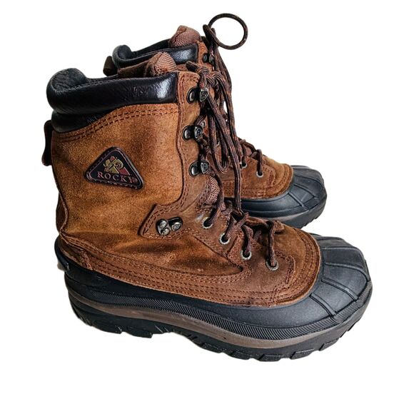 Rocky 600g Thinsulated Duck Boots Hiking Hunting Snow Work Shoes 7655 Mens 8 main image 10